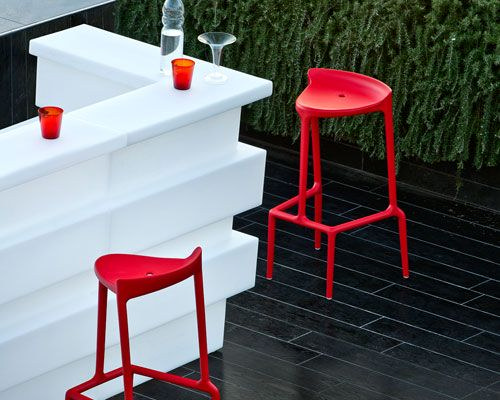 Tetris bar corner light rental in Milan Italy